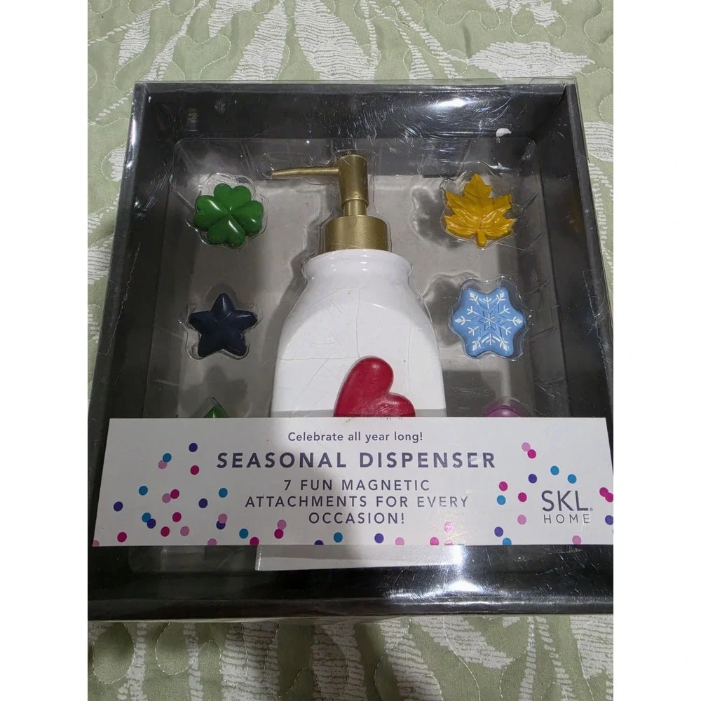 SKL Home Seasonal Dispenser New 7 Magnetic Inserts